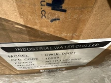 S&A DWUL-05DH Water Chiller