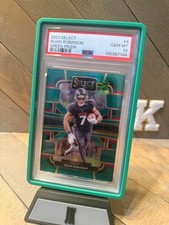 2023 Select Bijan Robinson Concours Level 2/5 Green Prizm Rookie(RC) PSA 10!