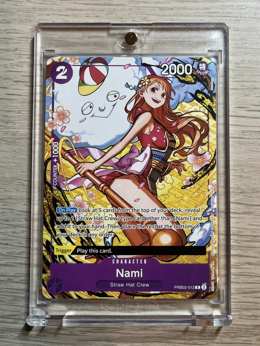 Nami PRB02-012 One Piece Promotion Cards for sale | eBay