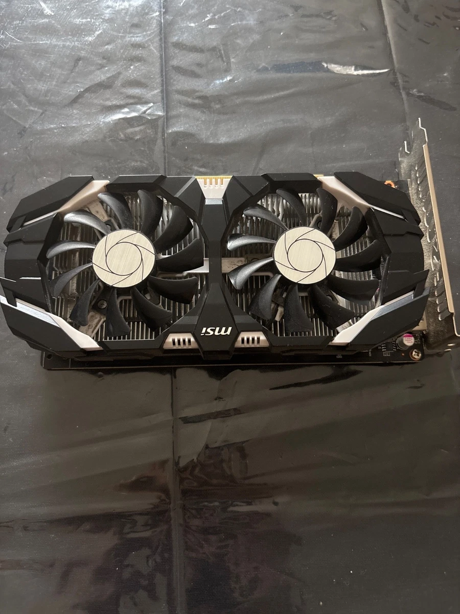 MSI NVIDIA GeForce GTX 1050 Ti 4 GB Memory Computer Graphics Cards