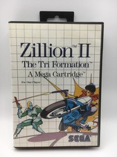 Sega Master System 1988 - Zillion II: The Tri Formation w/ Box & Manual (Works)