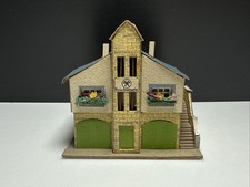 Spur H0 DDR AUHAGEN Nr.1/35 Feuerwache Pappe Modell Gebäude für Piko Modellbahn