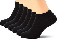 Nur Die 6Er Pack Sneaker Socken Damen Schwarz 39-42 Baumwolle Neu Ovp Sport