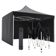 Pop-up Waterproof Windproof and UV-Proof Gazebo Instant Portable Canopy Tent ...