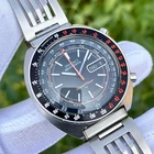 Vintage Seiko 5 Sports Speed-Timer Rally Chronograph Auto Japan Watch 7017-6050