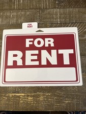 For Rent Window Sign