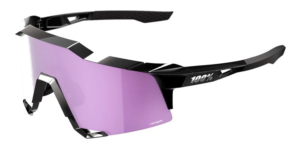 100% Speedcraft Polished Black Hiper Lavender Polarized : one size - Bild 1 von 1