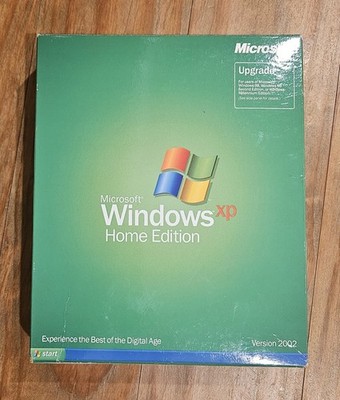 Windows XP Home Upgrade w/ Box Product Key SP2 Disc Windows 98
