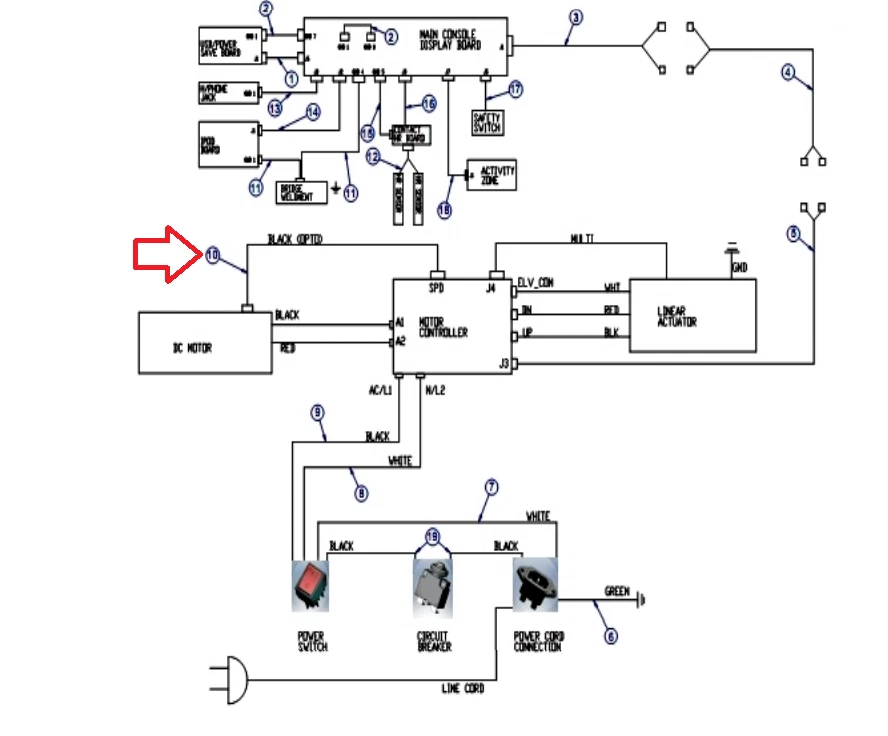 Esteira Life Fitness sensor de velocidade RPM interruptor de palheta 2 fios terminais 8877901 - Imagem 3 de 3