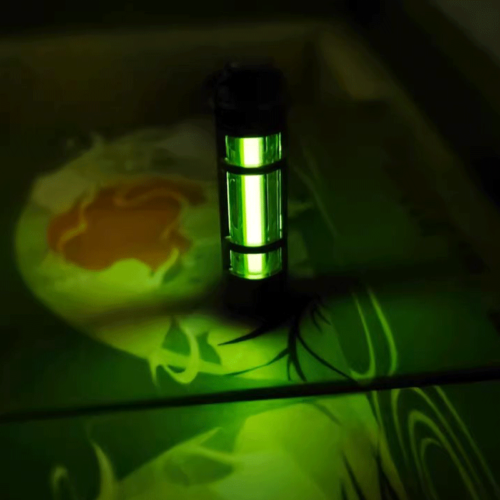 1pc 3x22.5mm Glass Tube w/ Titanium Enclosure Night Luminous 25 Years Lamp Tube - Picture 12 of 28
