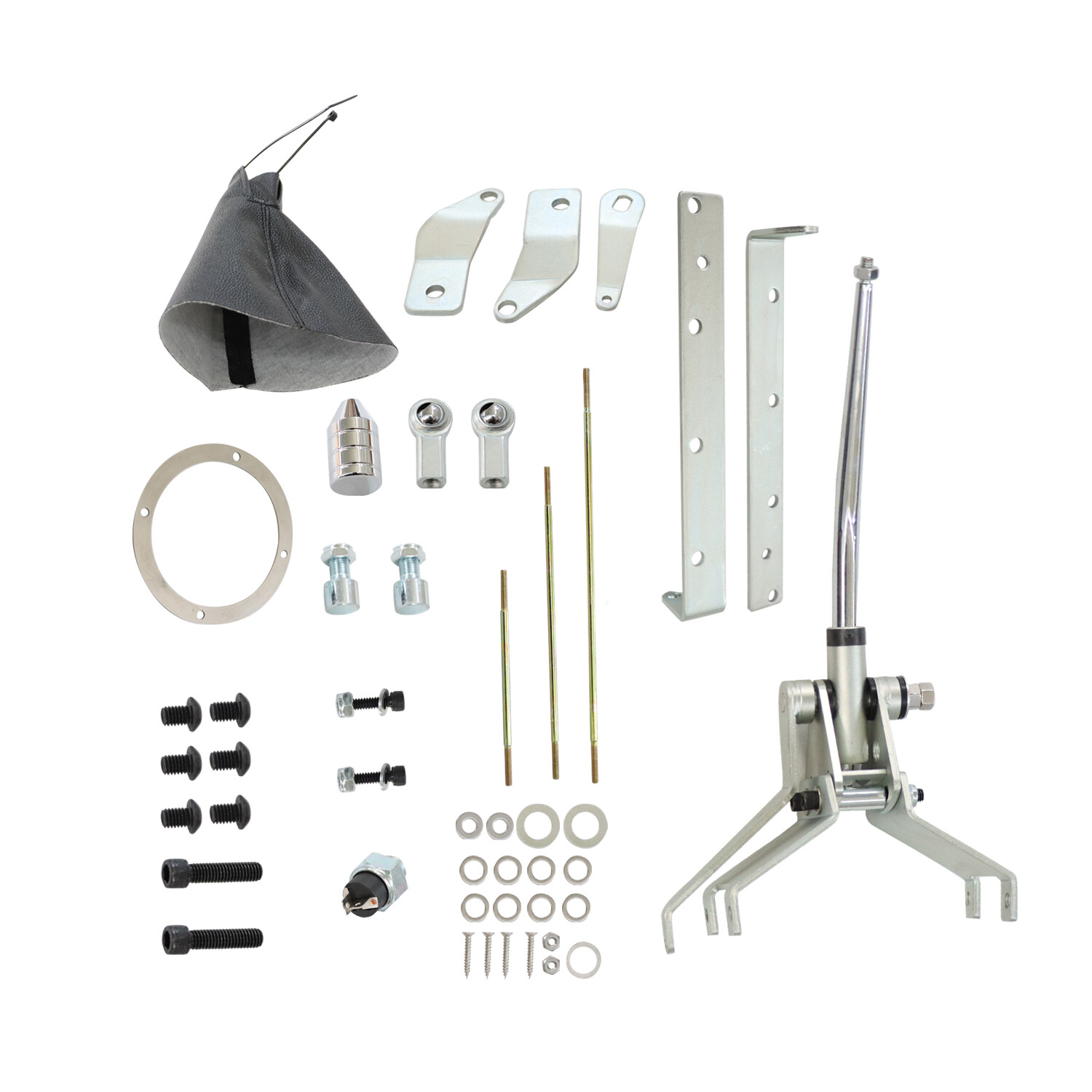 12"Transmission Shifter Turbo 350 Automatic Shifter Complete Stick For GM TH350