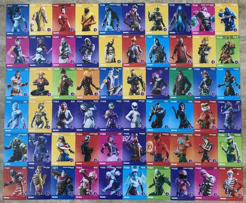 BUY 1 GET 1 FREE!! PANINI FORTNITE SERIES 2 BASE CARDS 1-200 COMPLETE YOUR SET