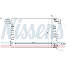 Radiateur Fiat CINQUECENTO