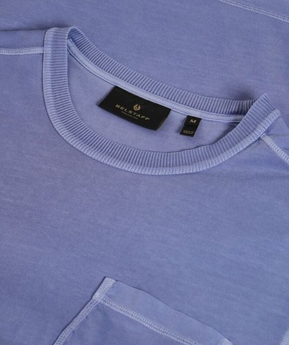 BELSTAFF GANGWAY CHEST POCKET CLASSIC T-SHIRT TEE CREW NECK SUMMER TOP - Picture 3 of 10