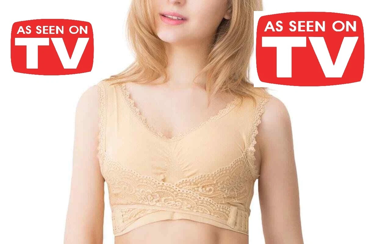 SaraMia Bra❖AS SEEN ON TV❖Black & Nude Colours❖S,M, L, XL, 2XL, 3XL  & 4XL Sizes❖ | eBay