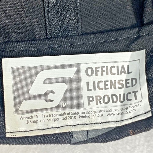 Snap-op Tools Embroidered Hat/Cap K Products Headwear S Logo Black/Gray/Red Adj. - Picture 6 of 8