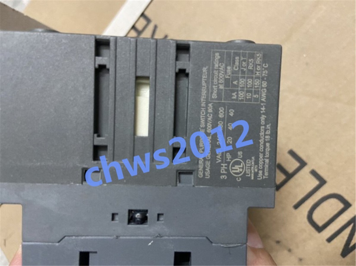 ABB Trennschalter ohne Sicherung 3-polig 80A Tafel ABB Trennschalter ohne Sicherung 3-polig 80A Tafel