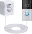 Doorbell Transformer 24V Adapter for Ring Video Doorbell, 16.4Ft Long C Wire Pow