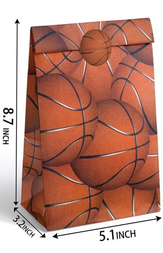Basketball Themed Birthday Party Favor Bags – Set of 8 – Pre-Filled & Ready! - 第 32/59 張圖片