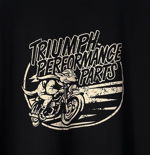 Triumph Motorcycle T-Shirt Size M - Picture 2 of 3