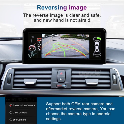 Schermo Android BMW F30 F31 F80 10,25" aggiornamento display lettore multimediale CarPlay - Foto 5 di 11