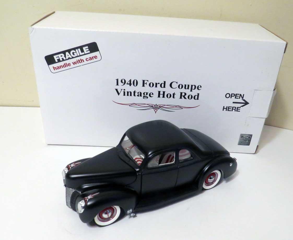 Danbury Mint 1940 Ford Hot Rod Orange And Blue 1/24 ダンバリー