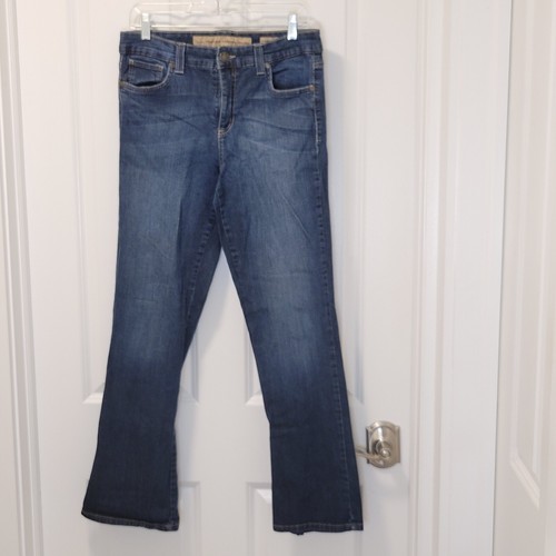 Nine West Damen 12 Vintage America Jeans Bootcut Classic Rise Medium Blue