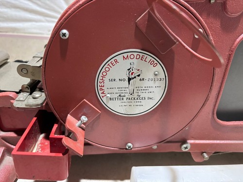 EXCELLENT Tapeshooter 100 Better Packages Manual Packing Tape Dispenser Machine - Picture 8 of 8