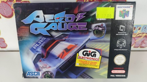 AERO GAUGE AEROGAUGE GIG NINTENDO 64 n64 NES PAL VERSION MIB 1998 DEADSTOCK - Picture 8 of 14