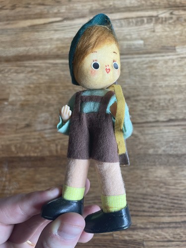 VINTAGE PAIR DUTCH BOY AND GIRL CHRISTMAS ELVES ORNAMENTS - 第 4/5 張圖片