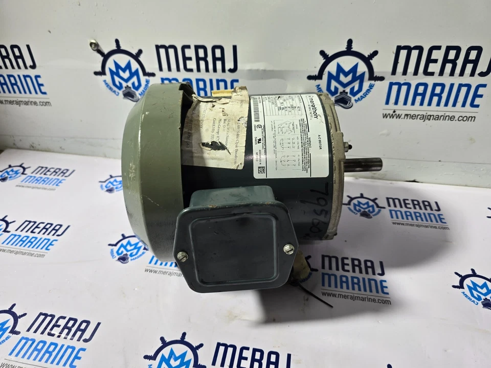Motor eléctrico Marathon 5K49FN4136 HP 1/3 Hz 60 RPM 1725 Foto 4 de 4