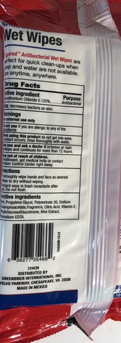 3pk 40ea =120 Total Assured Wet Cloths Travel Pk -SHIPS N 24 HOURS - Picture 8 of 12