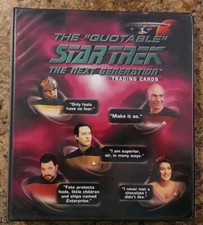 STAR TREK : TNG Quotable Rittenhouse 2005 YABIGMIKES BUNDLE Autos+Costumes++🔥 