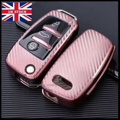 Per Audi Custodia Chiave Auto A1 A3 A4 A5 A6 A7 A8 Q3 Q5 Q7 - Foto 5