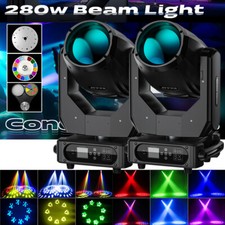 2pcs 280W 10R Beam 17 Gobo Sharpy DMX LED Moving Head Stage Light Spot dj Show