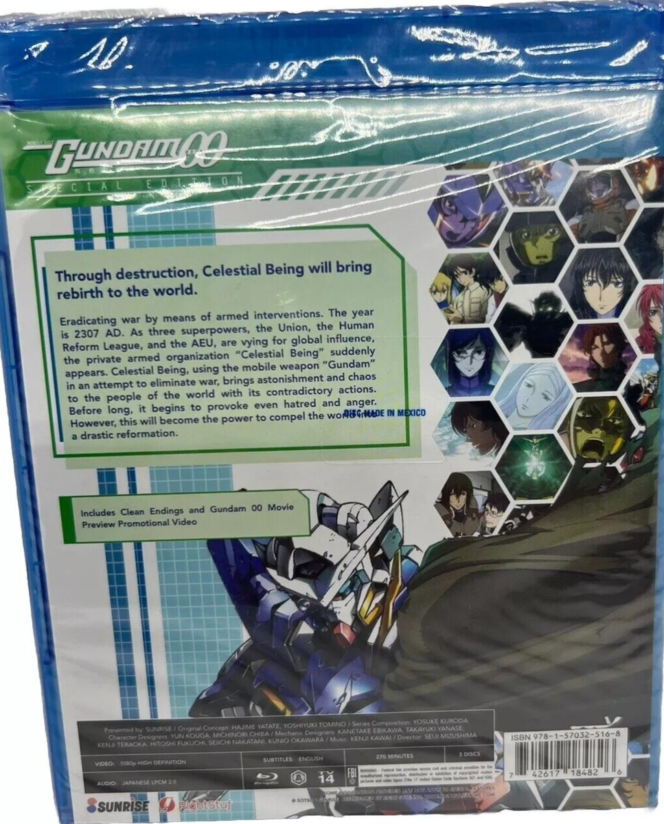 Mobile Suit Gundam 00 Seasons 1+2+Movie+OVA Blu-ray