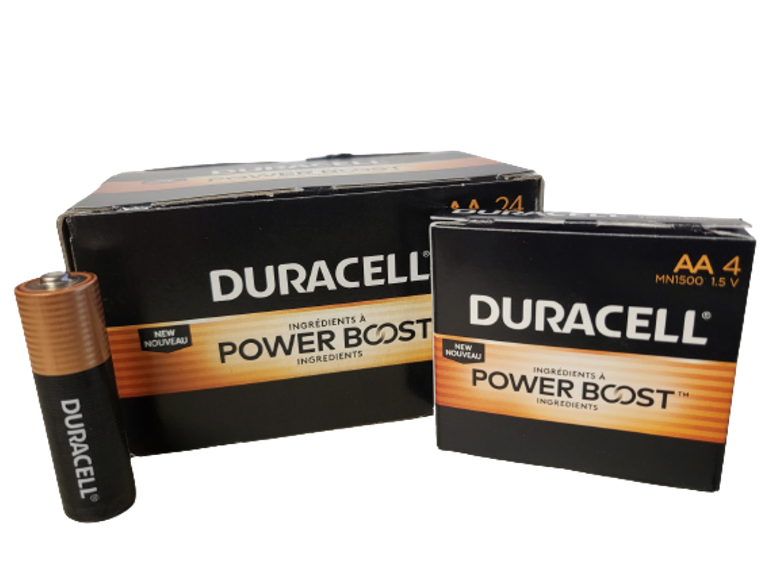Duracell CopperTop PowerBoost Alkaline Batteries Technology AA - NEW DATES 24/bx