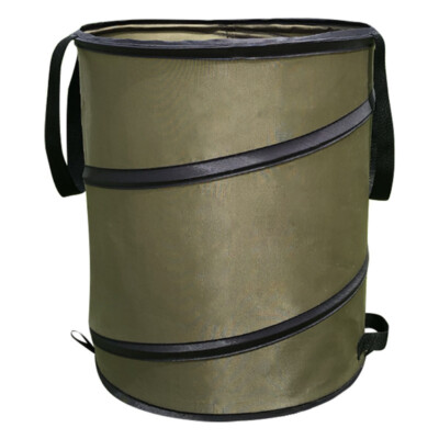 Outdoor Garden Trash Can Picnic Trash Can Portable Foldable Oxford Cloth