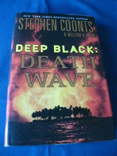 Deep Black: Death Wave by Stephen COONTS & Wm. KEITH NF 1st Edition Feb 2011 DJ