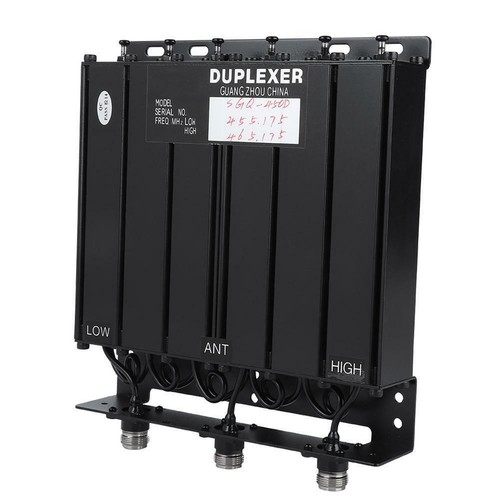 50W UHF 6 Kavitäten Duplexeinheit N Stecker KOSTENLOSES Tune Radio wiederholen 380-520Mhz - Bild 2 von 9