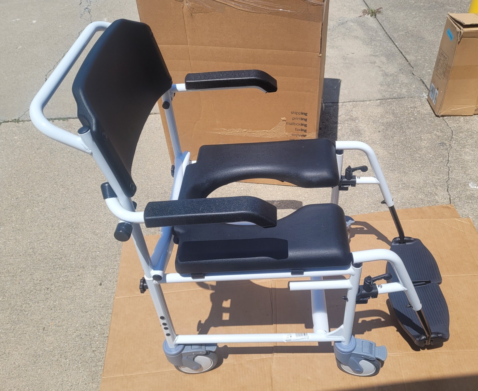 KMINA PRO Commode Toilet Chair, OFFERS ENCOURAGED, SAME DAY SHIPPING! eBay