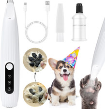 Upgraded Dog Paw Trimmer with LED Light,Pet Hair Trimmer,Pet Paw Trimmer,Smart D