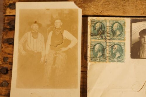 Antique Photo Postcards Letters Stamps Other Paper Items Lot - Picture 6 of 8