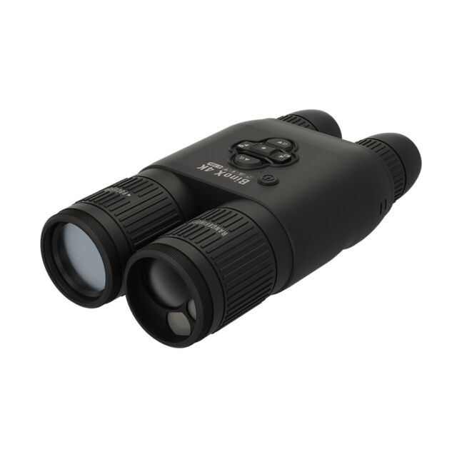 ATN Binox 4K 4-16X Smart Ultra HD Day/Night Hunting Binoculars w/ Built-In Laser