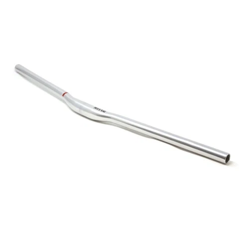 Nitto FW-82 For Shred Bar 25.4mm 650mm Riser Handlebars - Silver