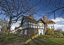 Foto 6x4 Wharf Street\/The Ginnel, Port Sunlight Bebington Corner propiamente dicha c2014