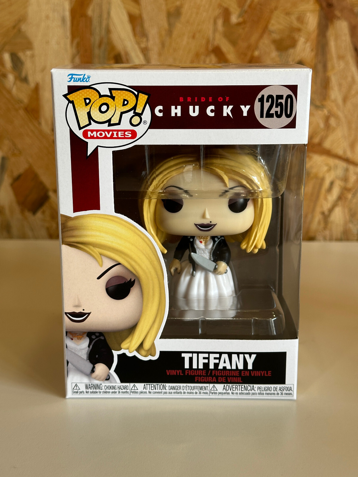 Tiffany 1250 Bride Of Chucky Funko Pop Condición 10/10