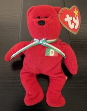 Ty Teenie Beanie Baby Osito The Bear Mexico Retired Rare McDonalds W/ Tag Errors