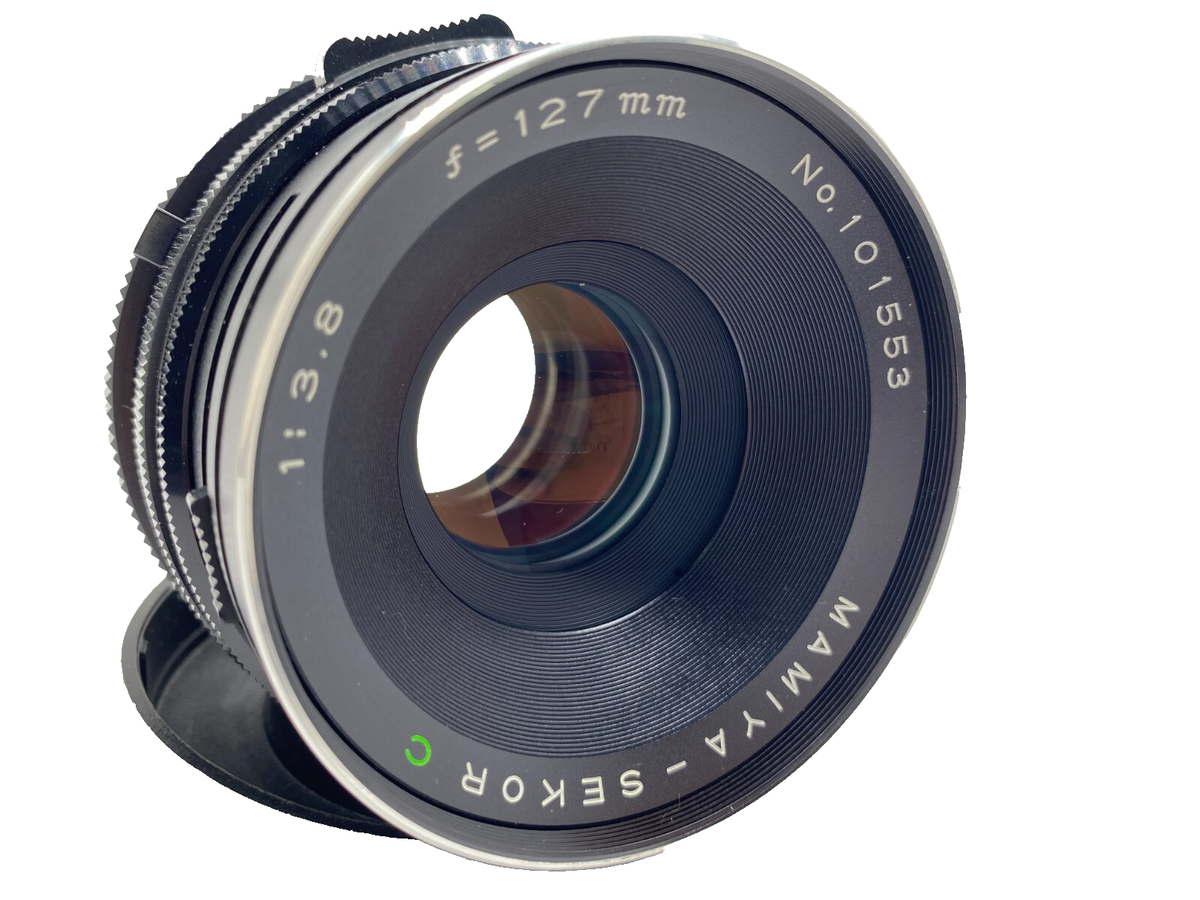 Almost MINT w/Hood] Mamiya Sekor C 127mm F3.8 Standard Lens
