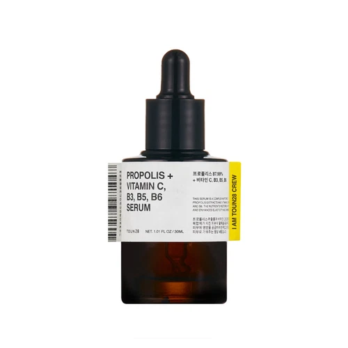 TOUN28 Propolis + Vitamin C, B3, B5, B6 Serum 1.01oz / 30ml Vegan K-Beauty